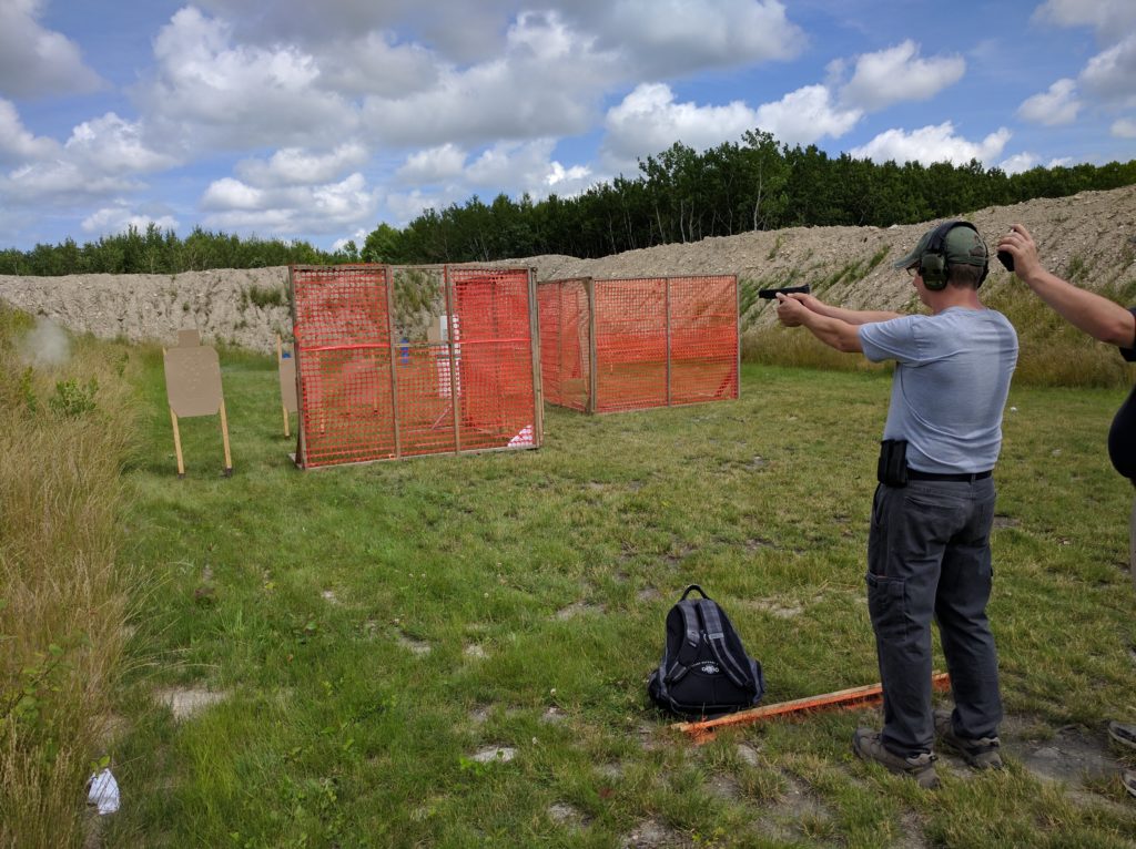 MDPL Shooter engaging targets.